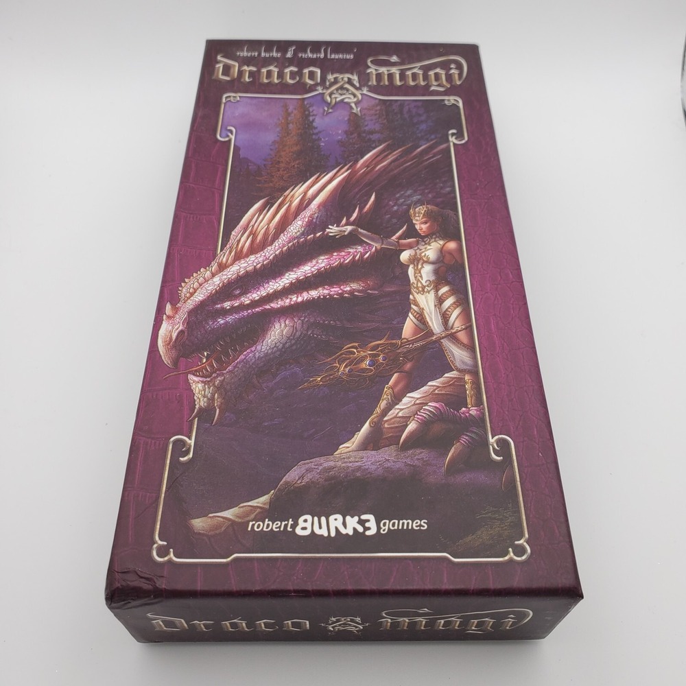 Draco Magi Dueling Card Game Unplayed First Kickstarter Edition Grey Fox Burke A